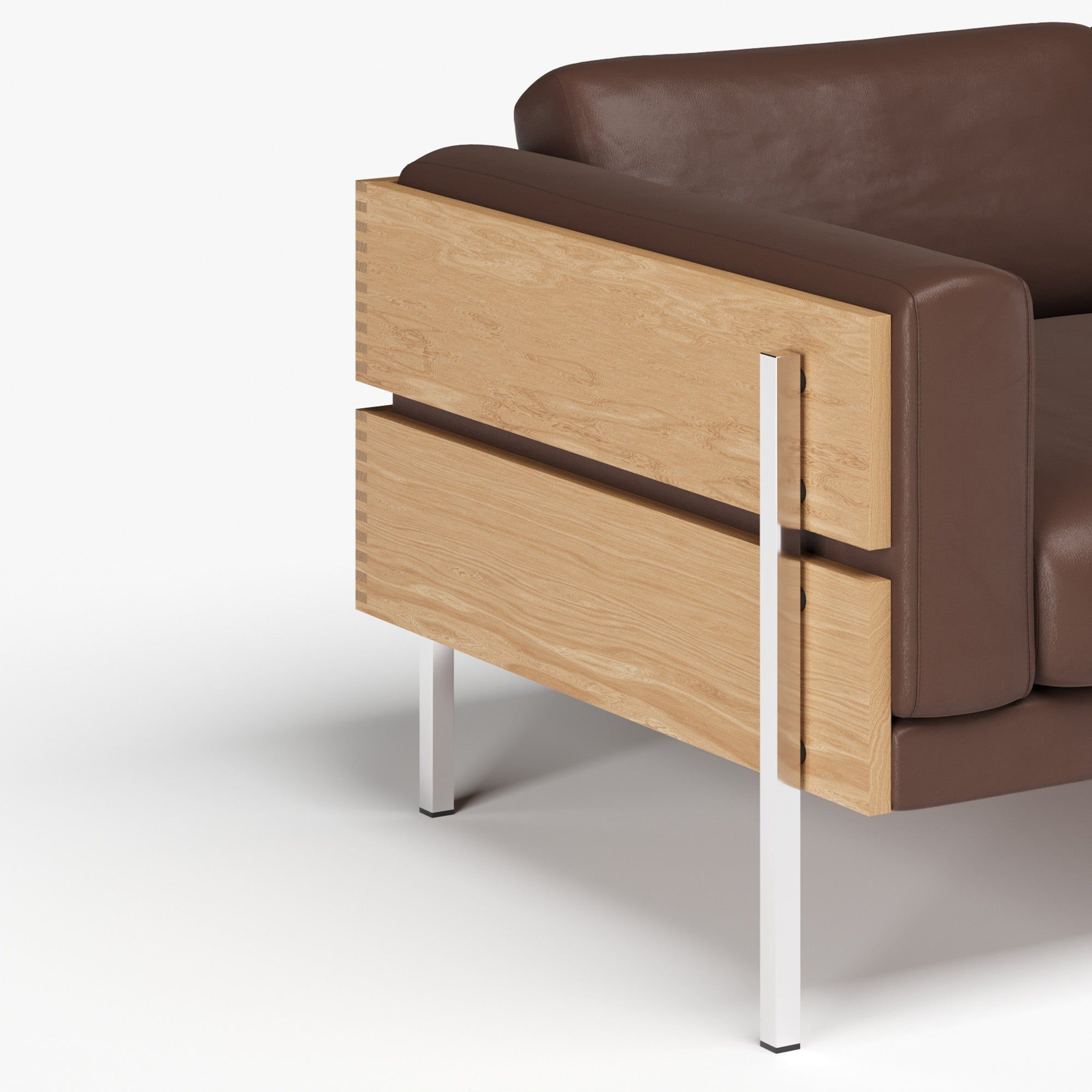 2-местный кожаный диван Case форум ARCH-00053331 - Вид №2