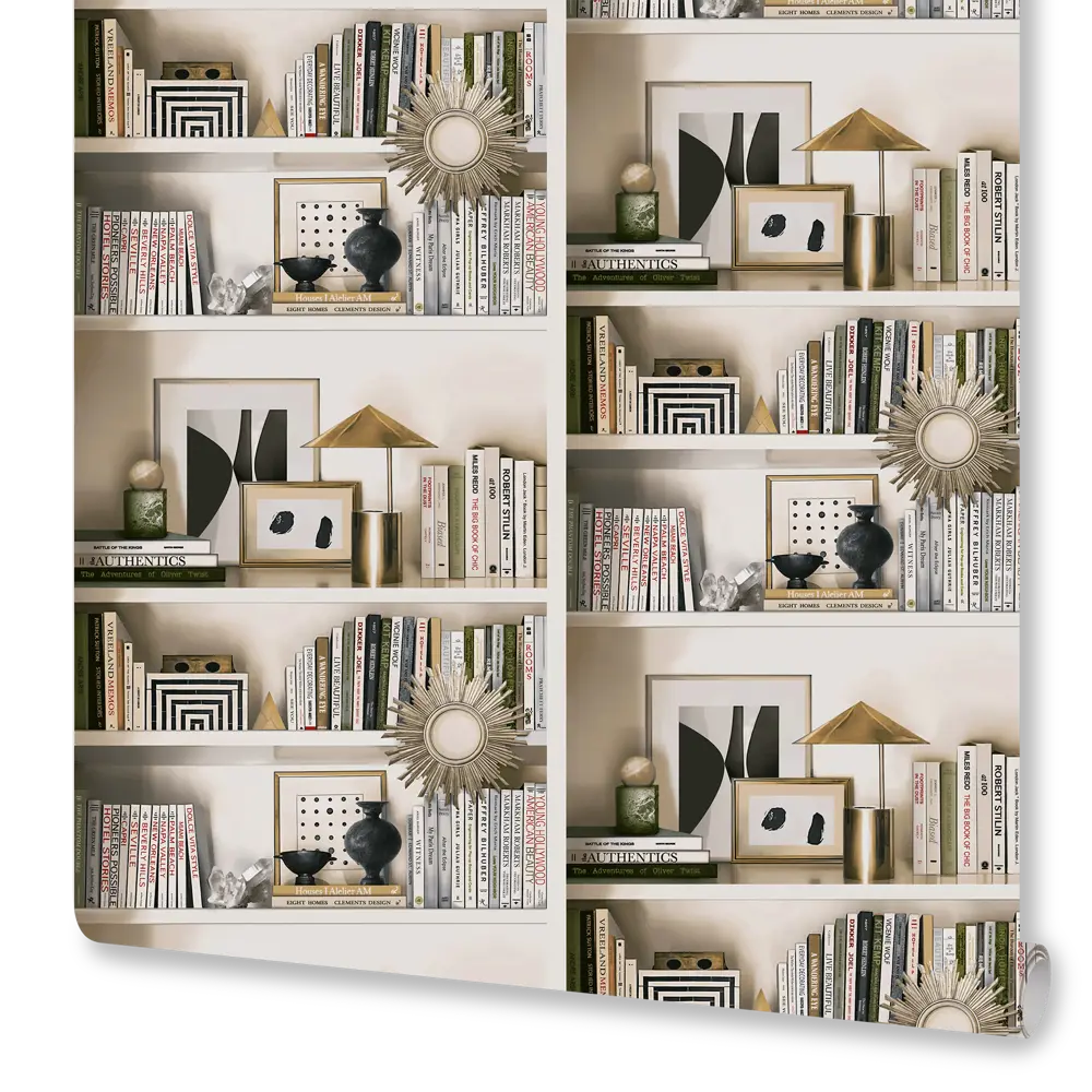 Флизелиновые обои DECO-DECO Decor в стиле неоклассика с рисунком книга 89391016 STLM-1565880