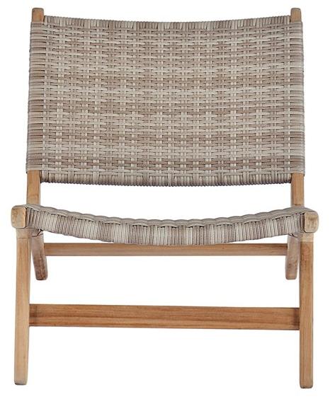 cbdesign Садовое кресло из тика и синтетики Vienna Tj 342a - Вид №5