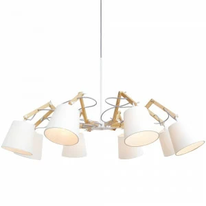 Подвесная люстра Arte Lamp Pinoccio A5700LM-8WH ARTE LAMP ДИЗАЙНЕРСКИЕ, PINOCCIO WHITE 056375 Белый