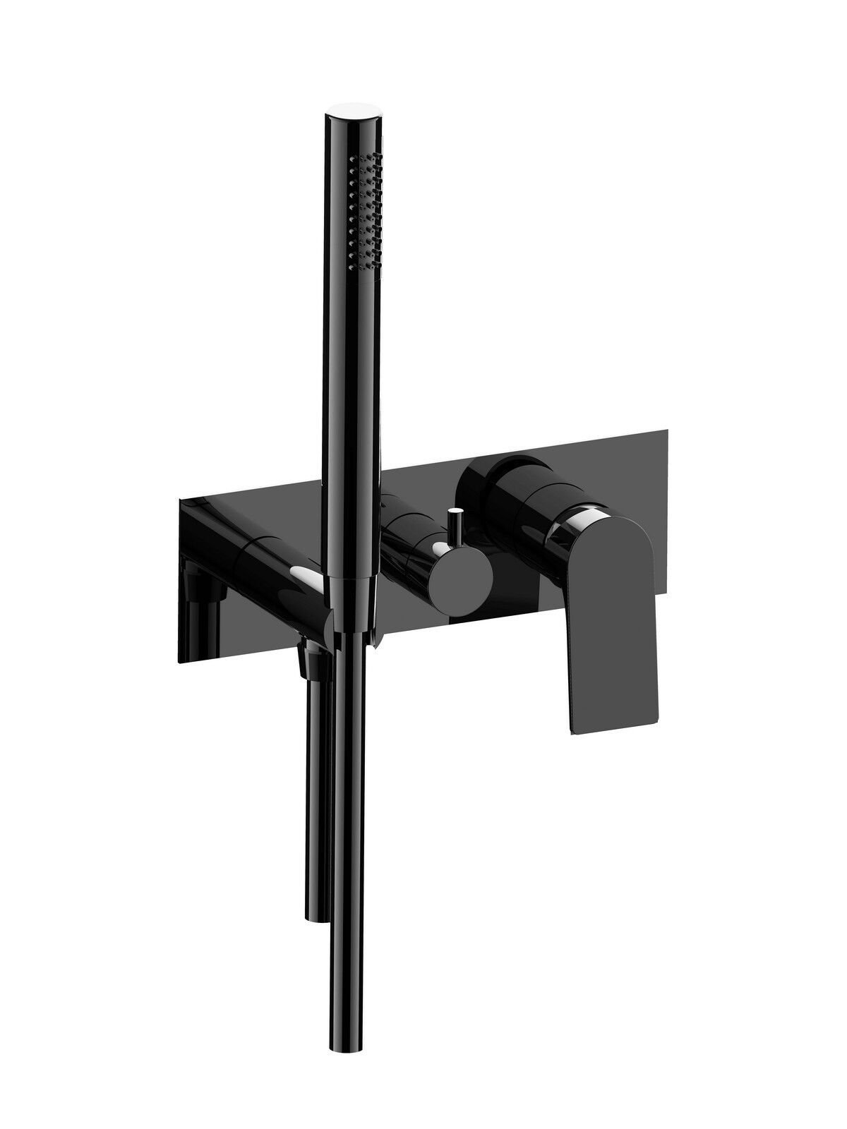 Однорычажный смеситель для душа с 3 отверстиями и ручным душем Rubinetterie Frattini отдельная эстетика ARCH-00018219 - Вид №5
