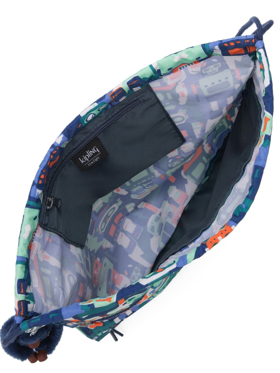 KI563757E Рюкзак-мешок Medium Drawstring Bag Kipling Supertaboo  - Вид №2