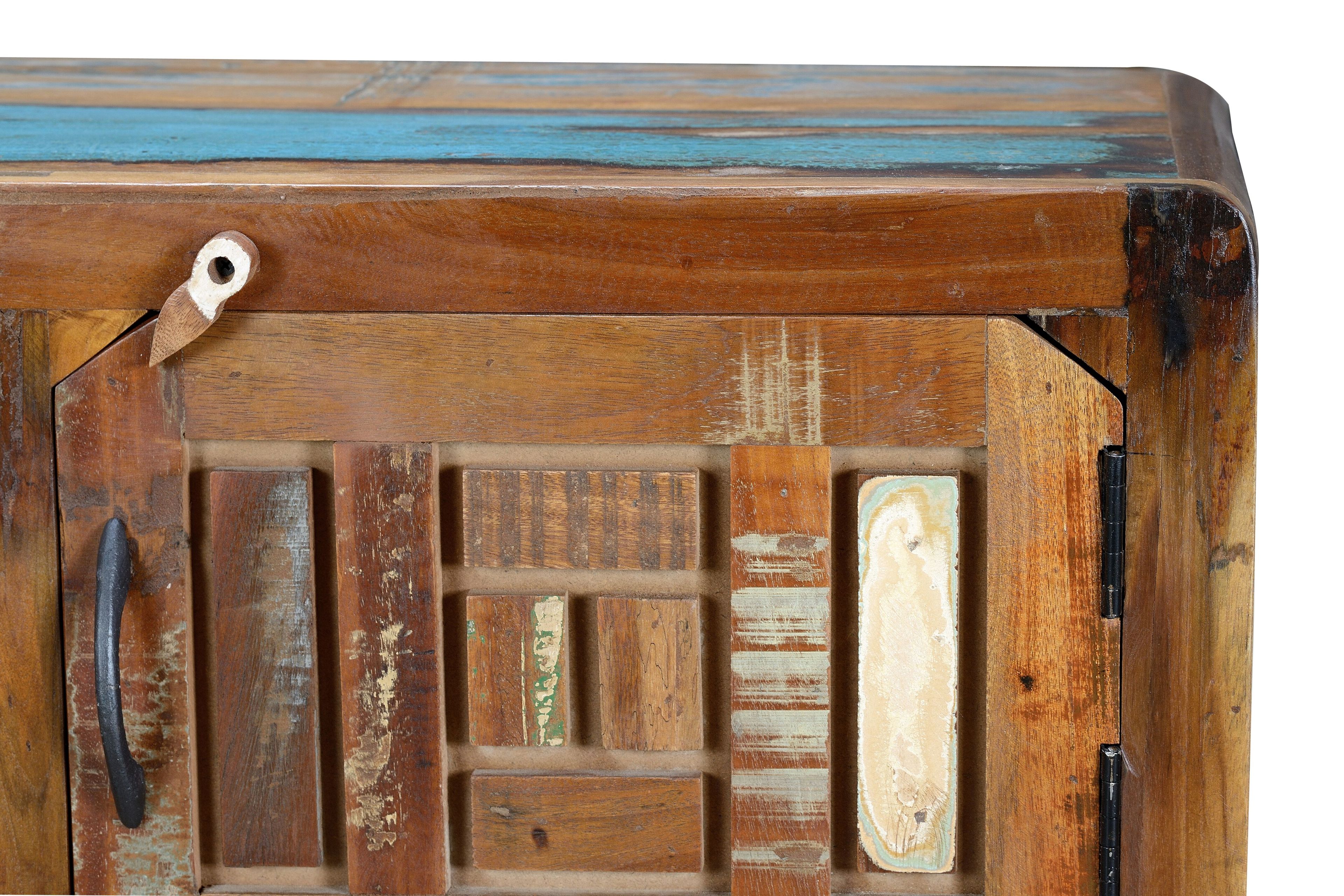 Деревянный низкий ТВ-шкаф Giner y Colomer Хайдарабад ARCH-00152604 - Вид №6