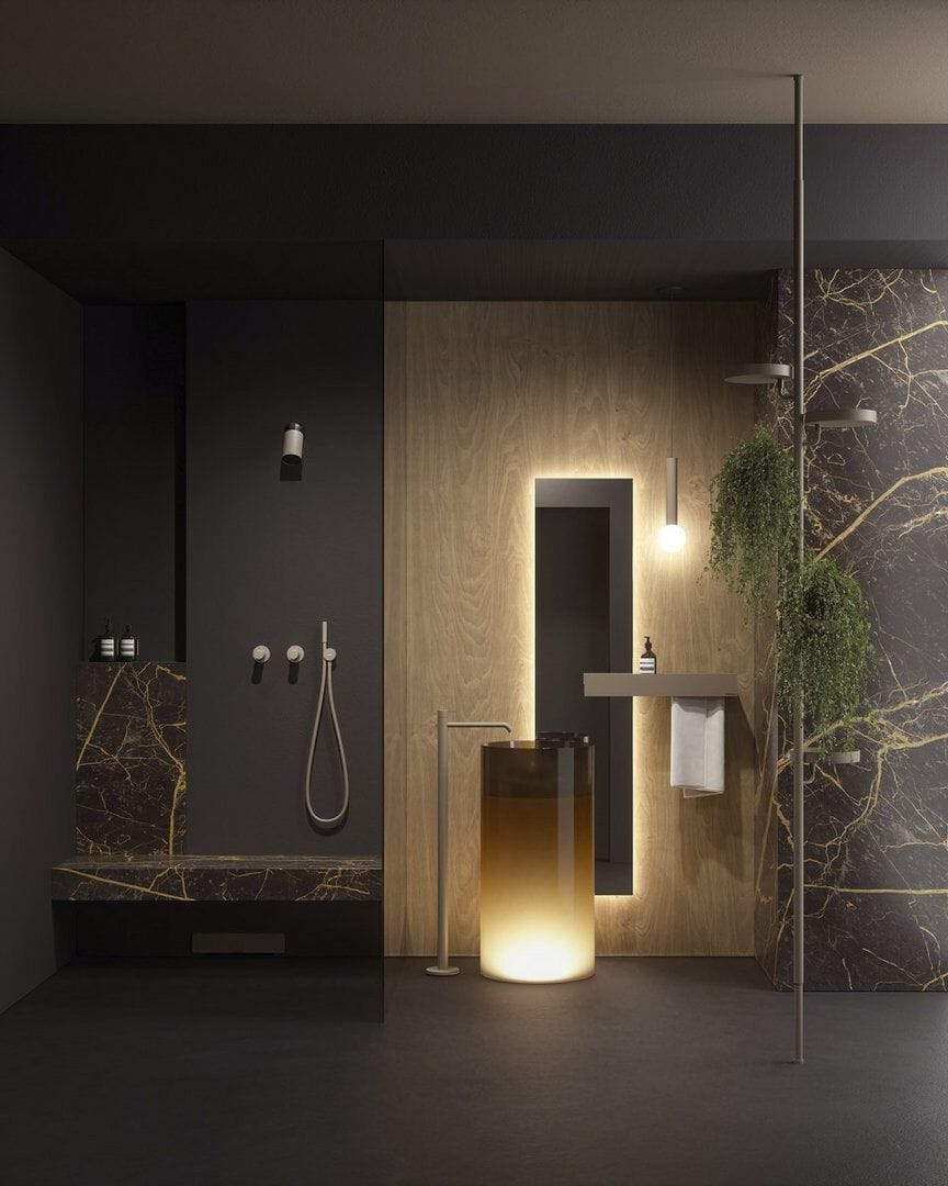 Мраморная облицовка для спинки и столешниц Antoniolupi CARTESIO ARCH-00097176 - Вид №32