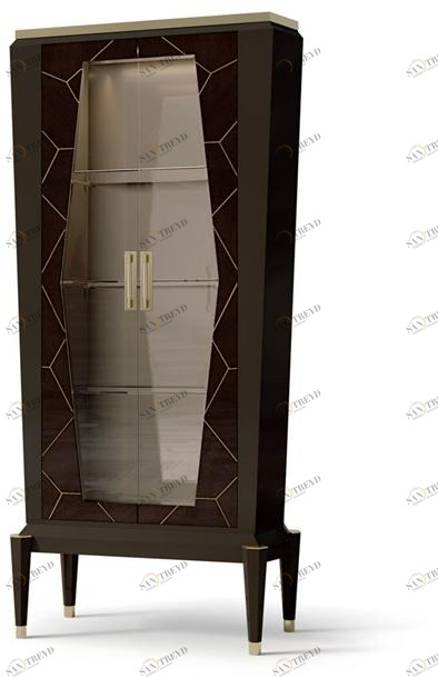 Carpanese Home Витрина из дерева и стекла Contemporary 7501