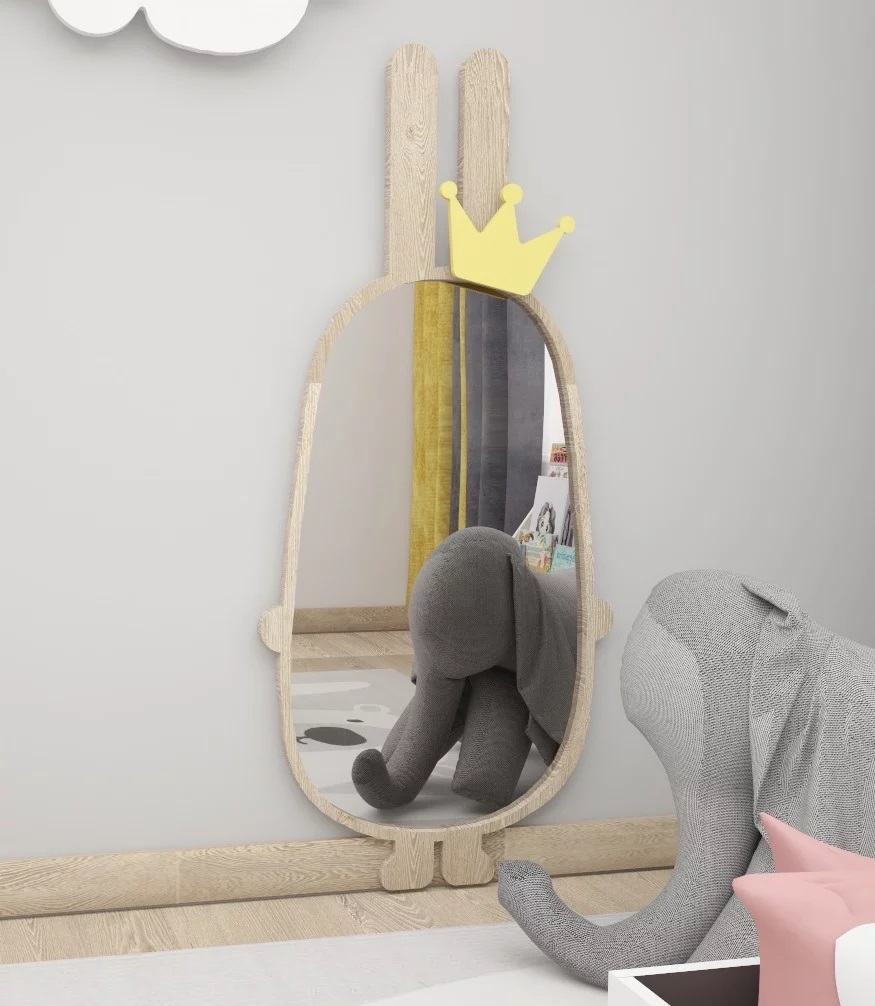 Аксессуар для доски/зеркала желтый "Корона" ЗАЯЦ  00-3859392 Желтый Santreyd  - Вид №1