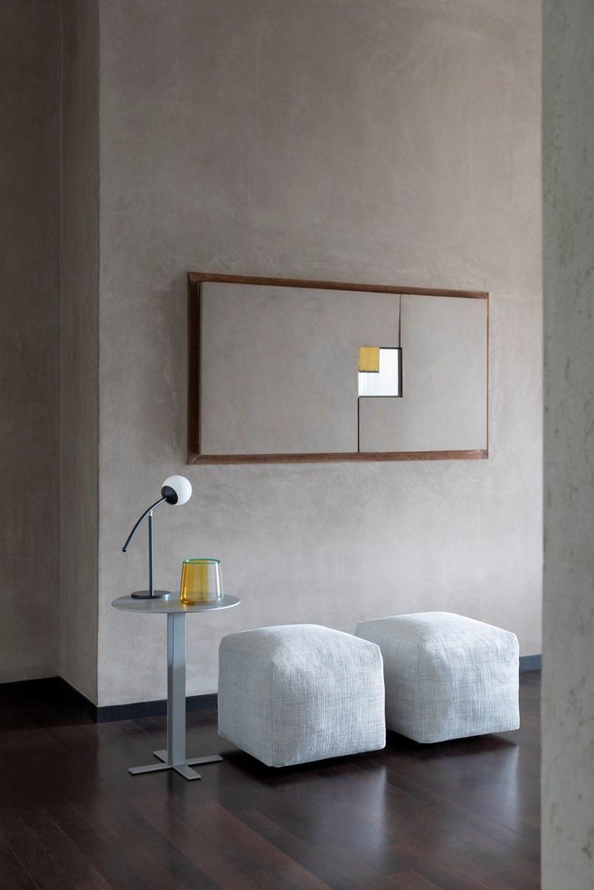 Saba Italia Квадратный пуф со съемным чехлом из ткани Pixel sun-id-1381332 - Вид №1