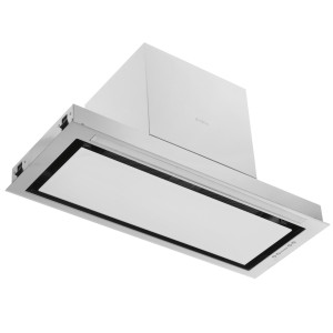 1223413 Вытяжка полновстраиваемая Elica HIDDEN 2.0 IXGL/A/90 белый/серебристый