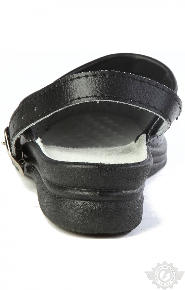 61806 Туфли Сабо женские темные  Медицинская обувь размер 37 Спецодежда  - Вид №4