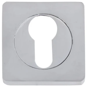 Накладка под евроцилиндр Puerto ET AL 02 цвет хром матовый/хром блестящий 2 шт.