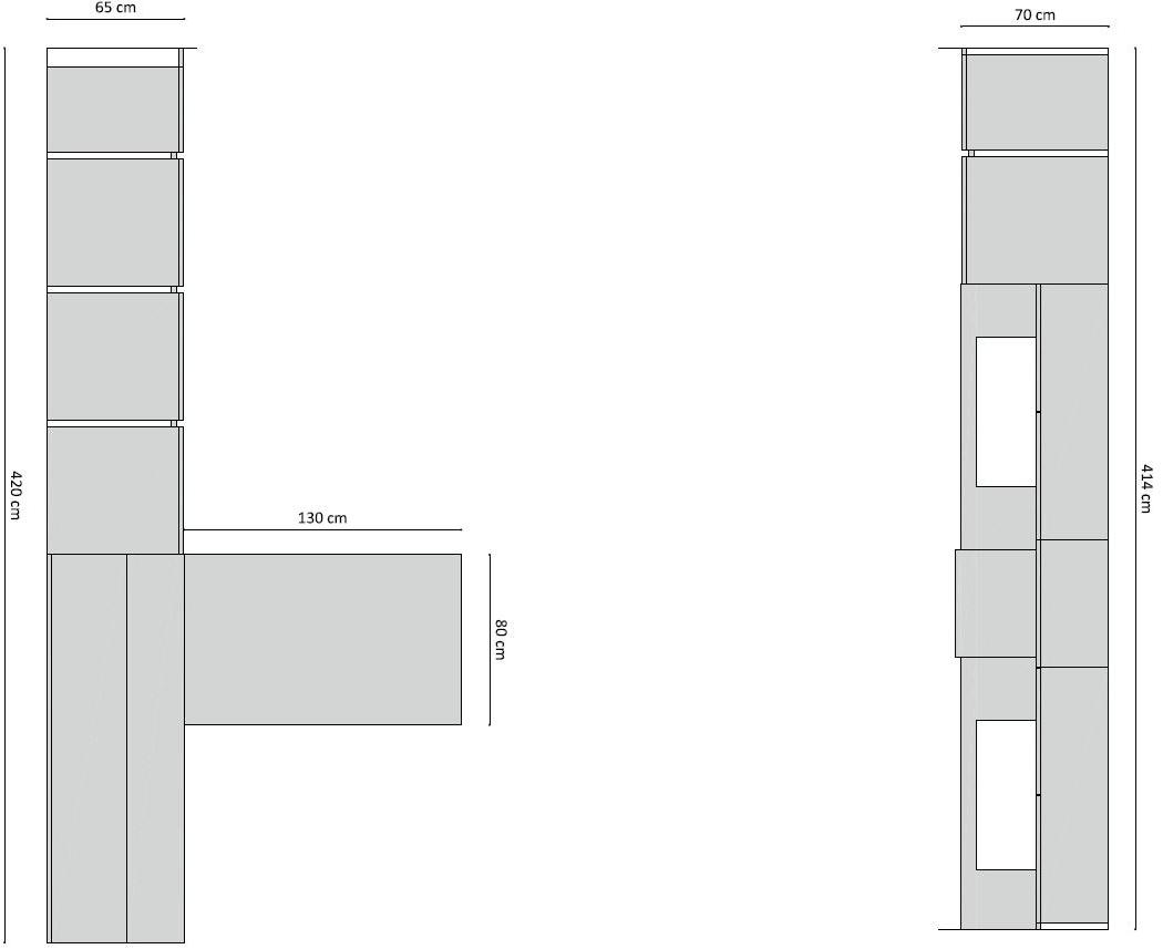 TM Italia Cucine Двухсторонняя линейная кухня с консольным столом K6 sun-id-1478858 - Вид №9