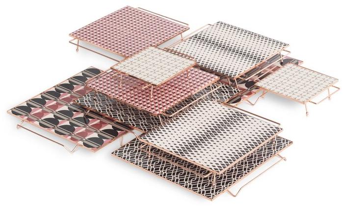 GAN Квадратный поднос из алюминия Mix&match sun-id-1393684 - Вид №34