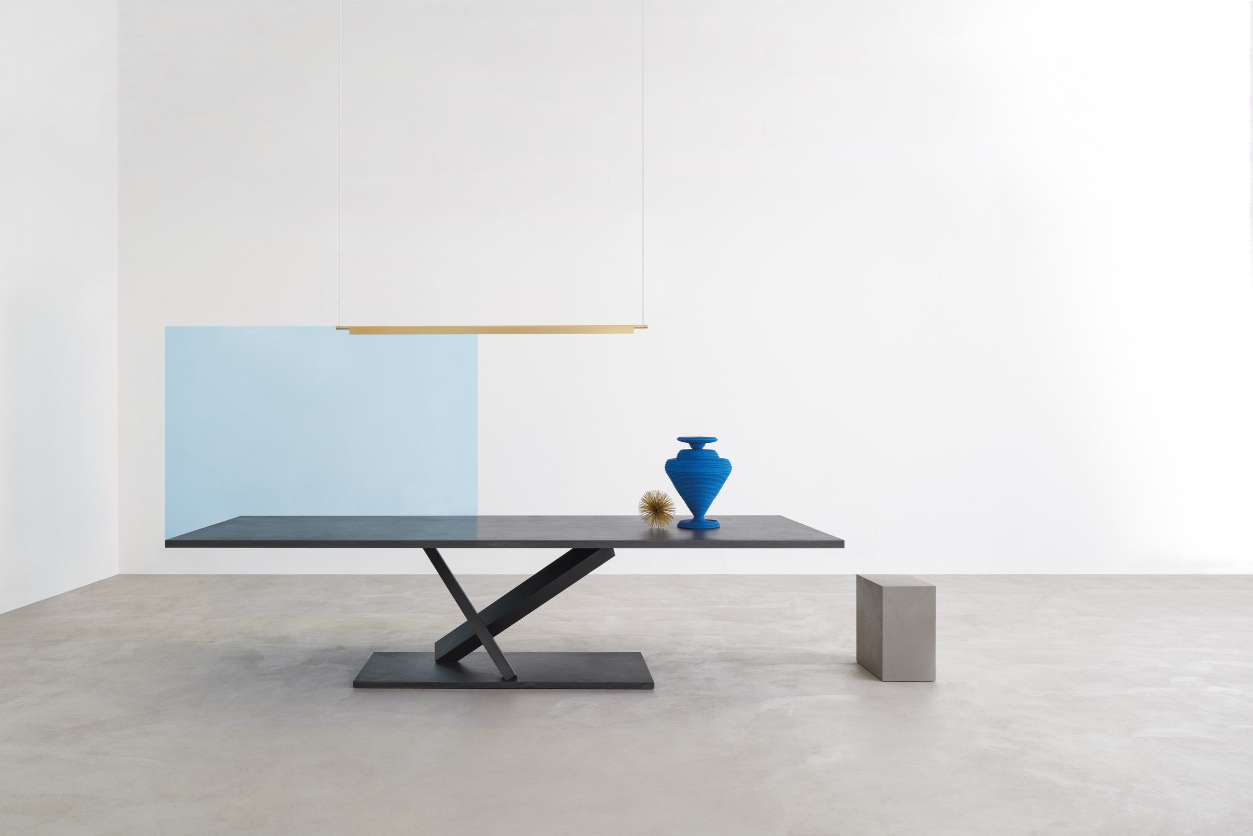 Стальной прямоугольный обеденный стол Desalto ARCH-00115354 - Вид №5