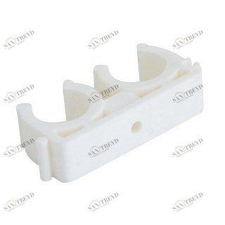 Настенное крепление для трубы KALDE двойное 25 мм 3592BCK252700