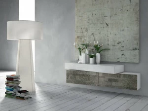 Presotto Подвесной лакированный буфет Inclinart pietra