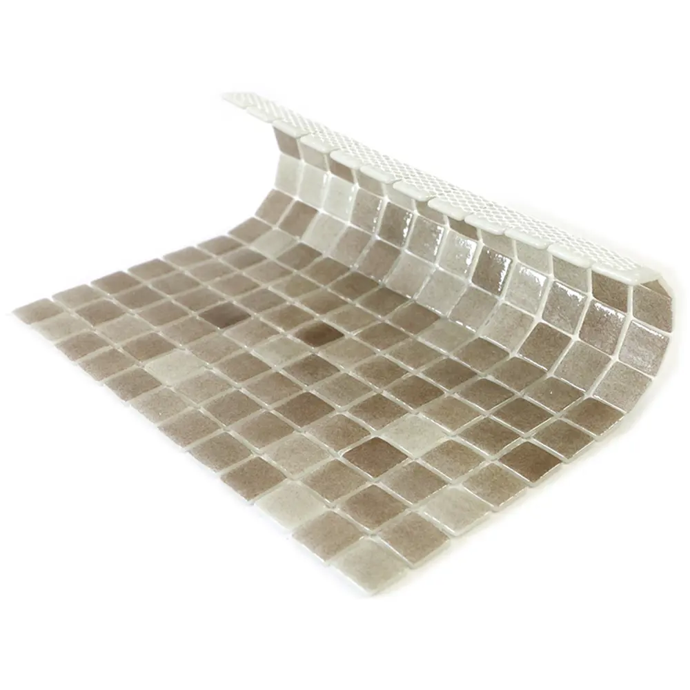 Мозаика стеклянная Natural STP-BG018 31.5x31.5 см цвет бежевый Santreyd Steppa STLM-2078751 - Вид №2