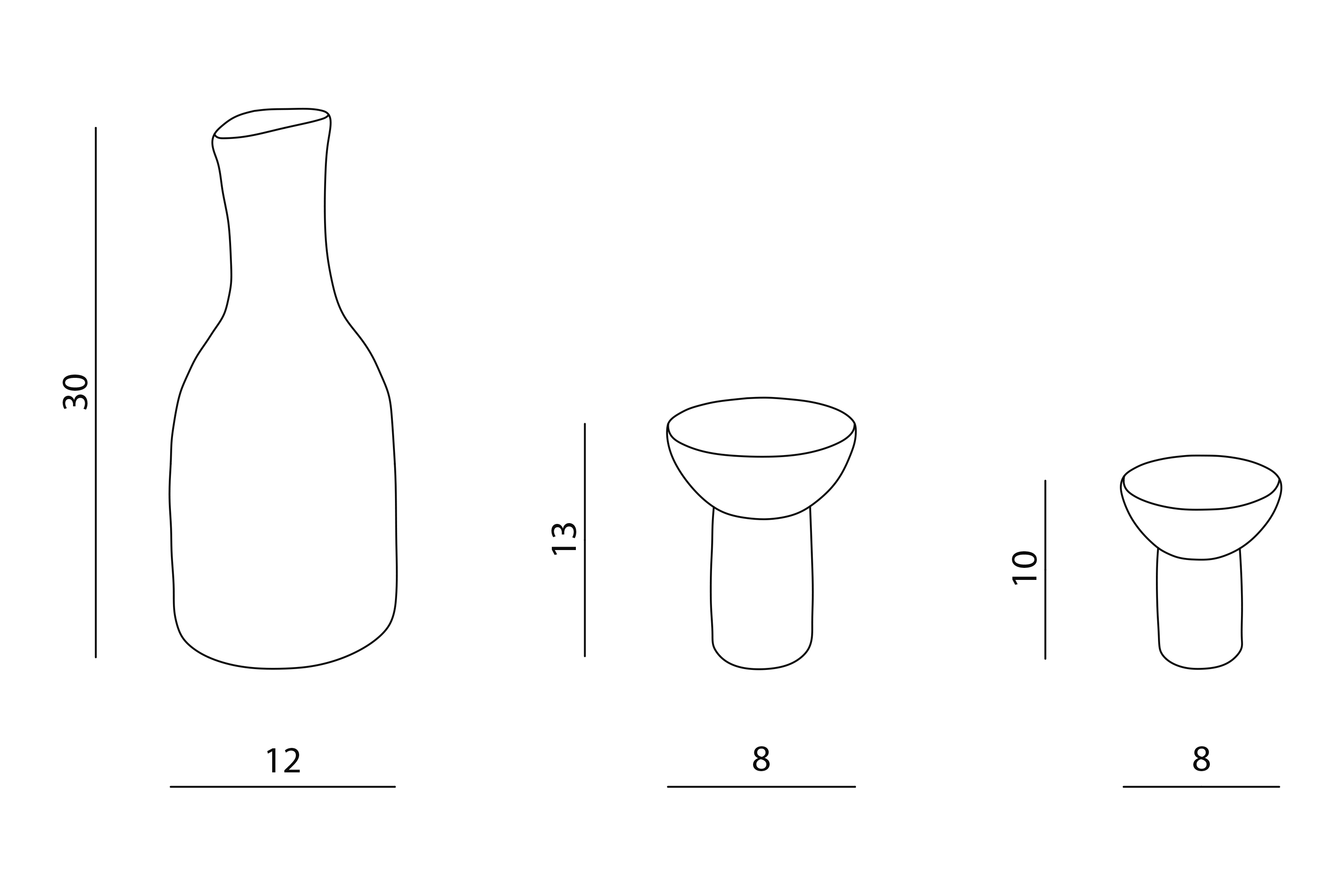 Ballet Oskar Тара и стаканы Visionnaire  - Вид №5