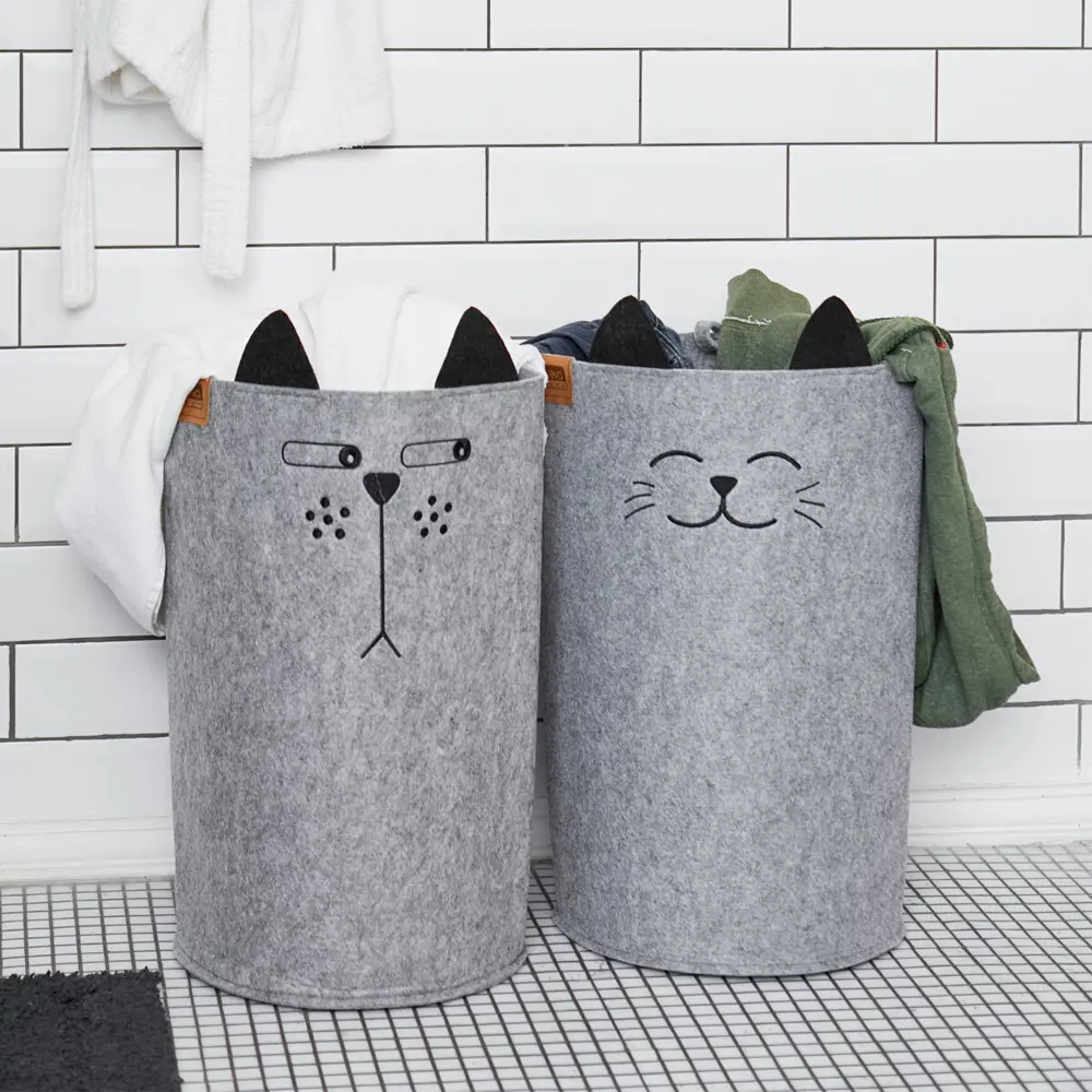 Органайзер для хранения Корзинка Funny Котяра 30х30х48см 29л Eva Santreyd STLM-2169321 - Вид №4