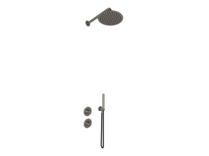 Настенная душевая колонка из нержавеющей стали с ручным душем