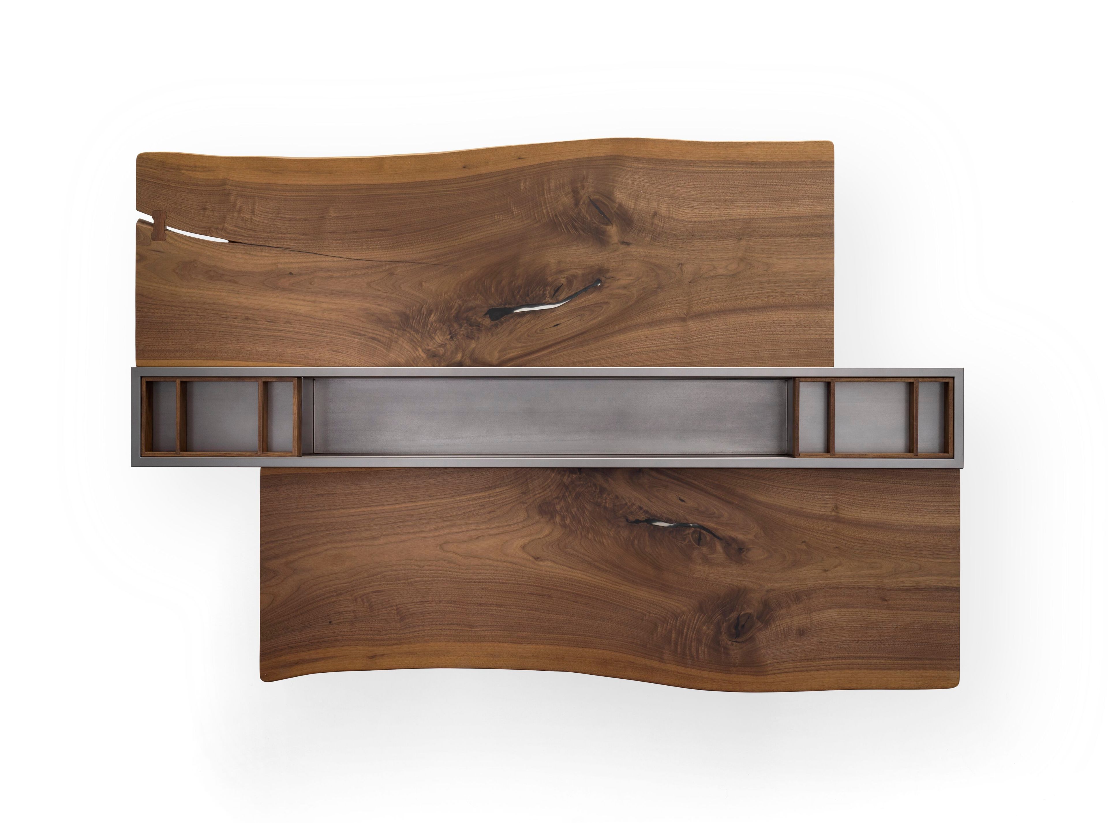 Прямоугольный журнальный столик с металлическими ножками Arte Brotto ARCH-00114687