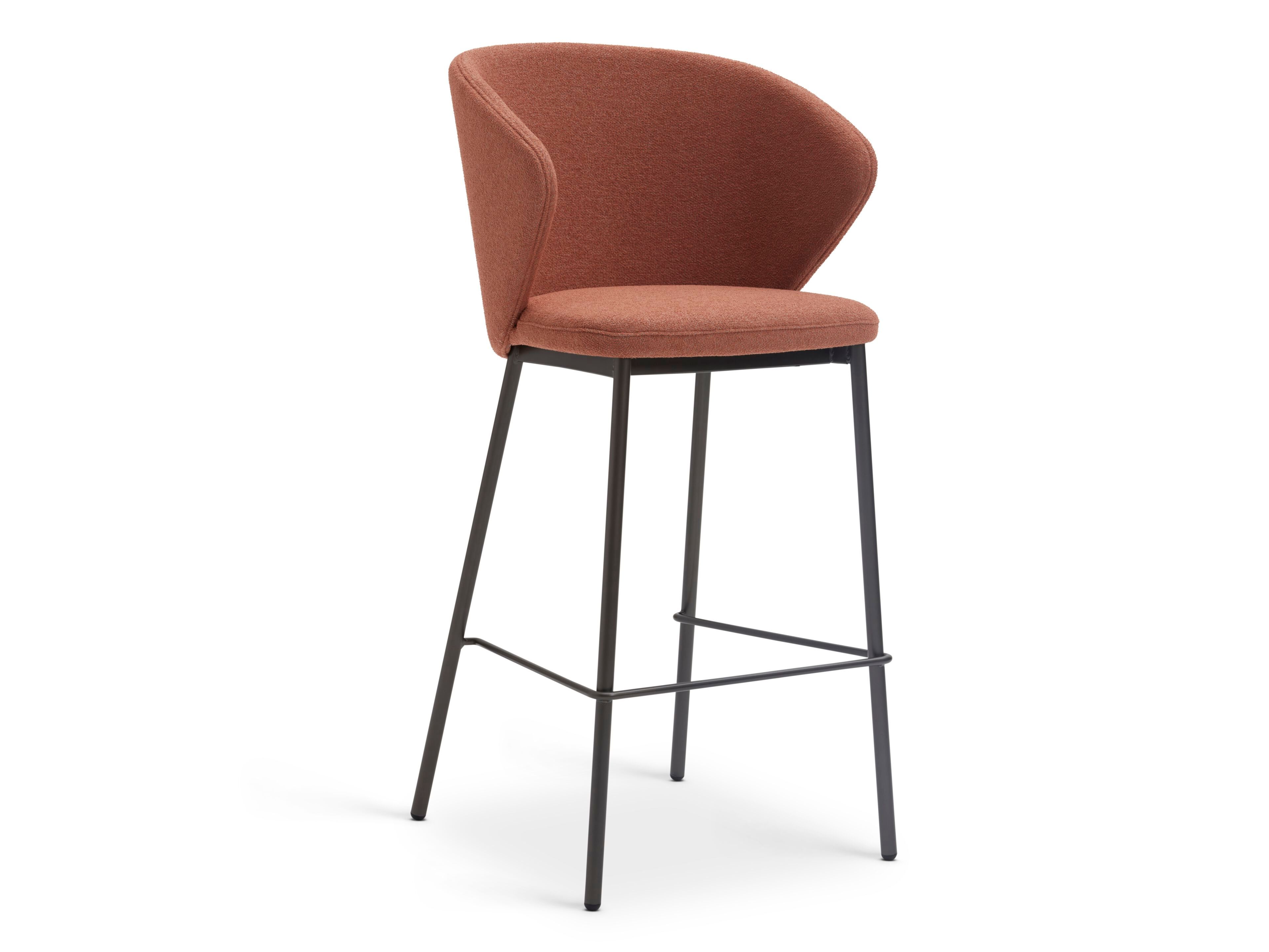 Высокий стул с тканевой подкладкой со спинкой Origins 1971 Ellis ARCH-00074190