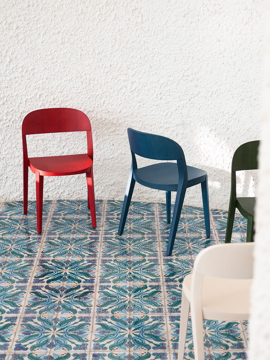 Деревянный штабелируемый стул Potocco минимальная ARCH-00109132 - Вид №10