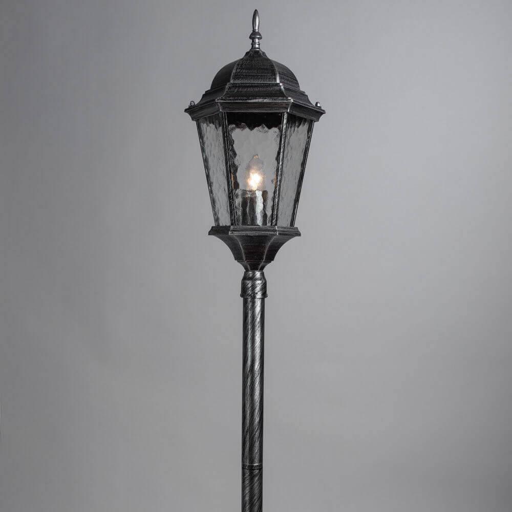 Уличный светильник черный 120 см Arte Lamp Genova 1BS A1206PA-1BS ARTE LAMP ФОНАРЬ 00-3898562 Черный  - Вид №1