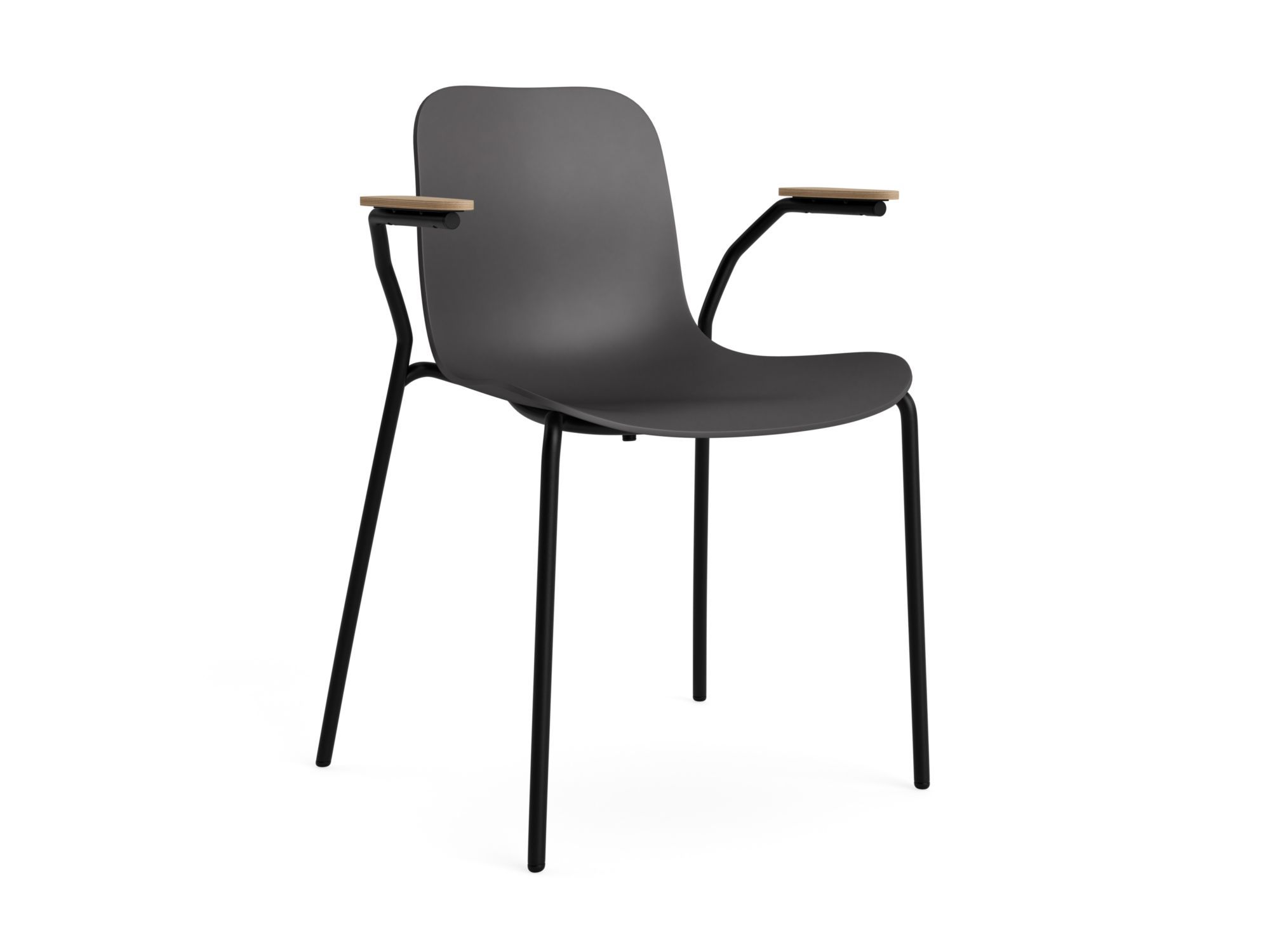 Пластиковый стул с подлокотниками NORR11 Langue ARCH-00132165 - Вид №20