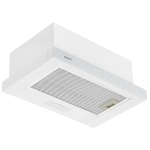 9157937 Вытяжка телескопическая DEXP TH50-SVF белый/белый