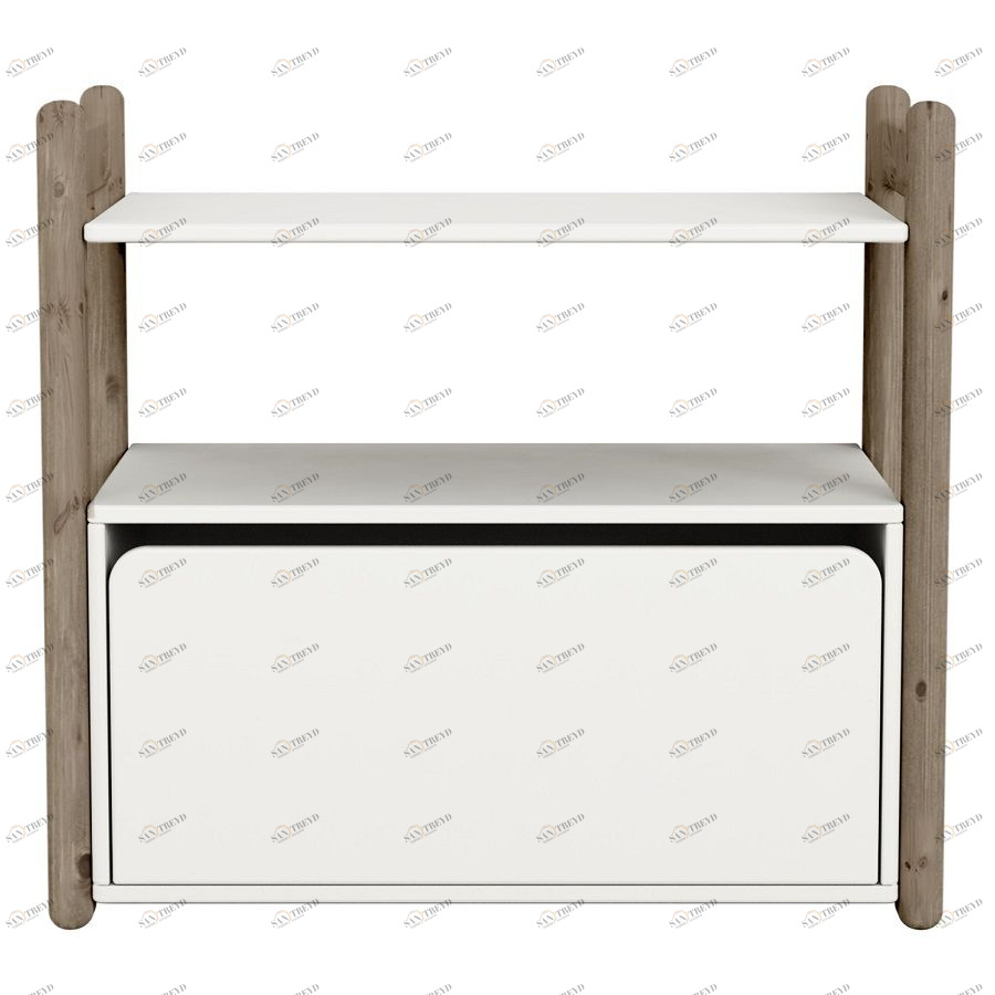 Гарнитур Mini В, 1 полка и 1 комод, коричневый Flexa 812630214