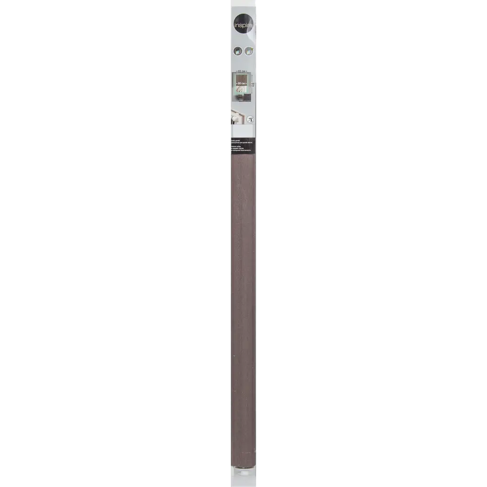 Штора рулонная Inspire Шантунг 50x160 см коричневая STLM-2129123 - Вид №4