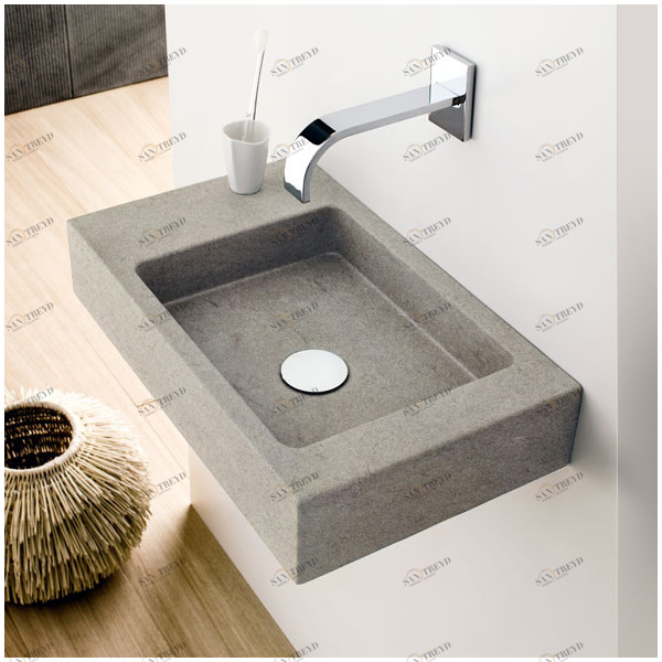 L4519DX Подвесная раковина настенная овальная Neutra Design  белая 