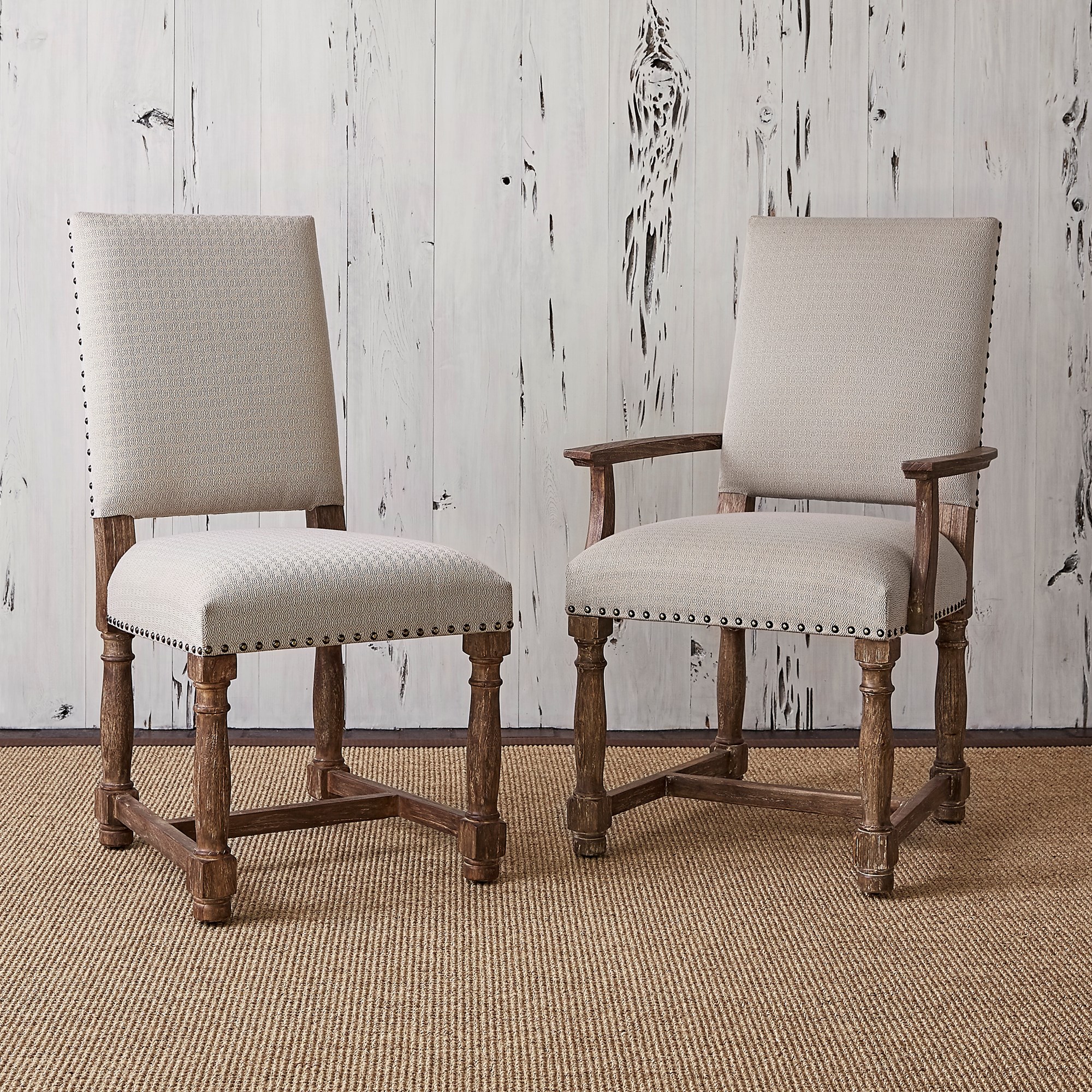 Стул  27016-610-002 Voranado Side Chair - Swag Flax Ambella  - Вид №2