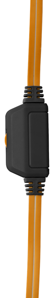 64099 игровая гарнитура warhead g-120 черный + оранжевый, кабель 2 м Defender Santreyd  - Вид №3