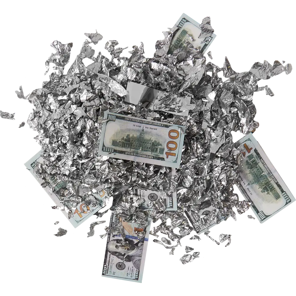 82837636 Пневмохлопушка Деньги 30 см STLM-1421487 Santreyd  - Вид №2