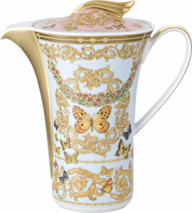 60413 Rosenthal Versace Кофейник Rosenthal Versace Сад Версаче 1,2л, фарфор Фарфор