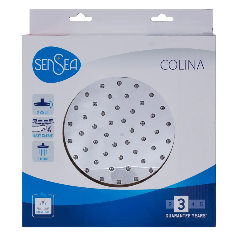 Лейка для душа Sensea Colina 25 см цвет хром 18804980 STLM-2179509 - Вид №3