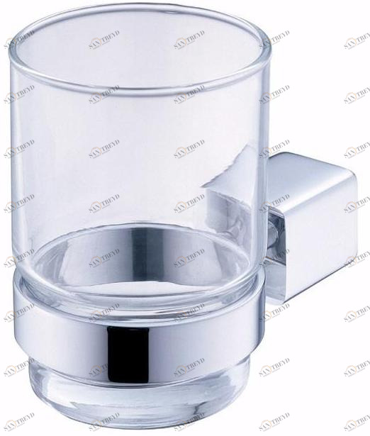 JUSTIME Настенный стеклянный держатель для зубных щеток Mark 6909-31-80cp