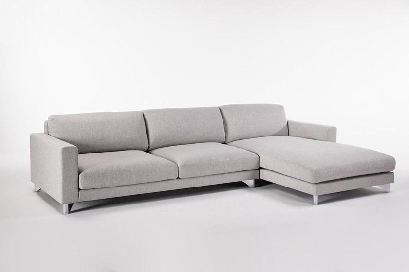 Grado Design 3-х местный тканевый диван с шезлонгом Pent Pen-sf-lc - Вид №1