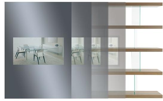 Reflex Открытый лакированный деревянный стеллаж Tango sun-id-1514815 - Вид №1