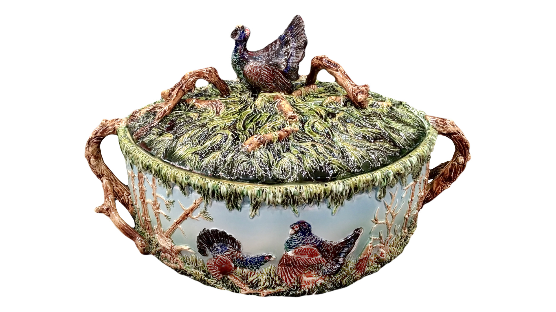 10647642 Романов Фаянс Блюдо для дичи Фаянс  - Вид №1