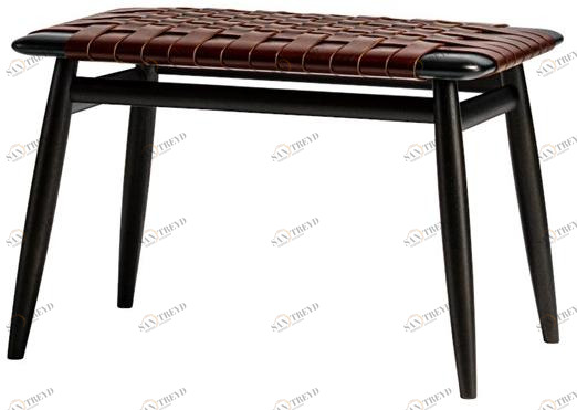 Ritzwell & Co. Низкий табурет из массива дерева Mo bridge sun-id-1387054