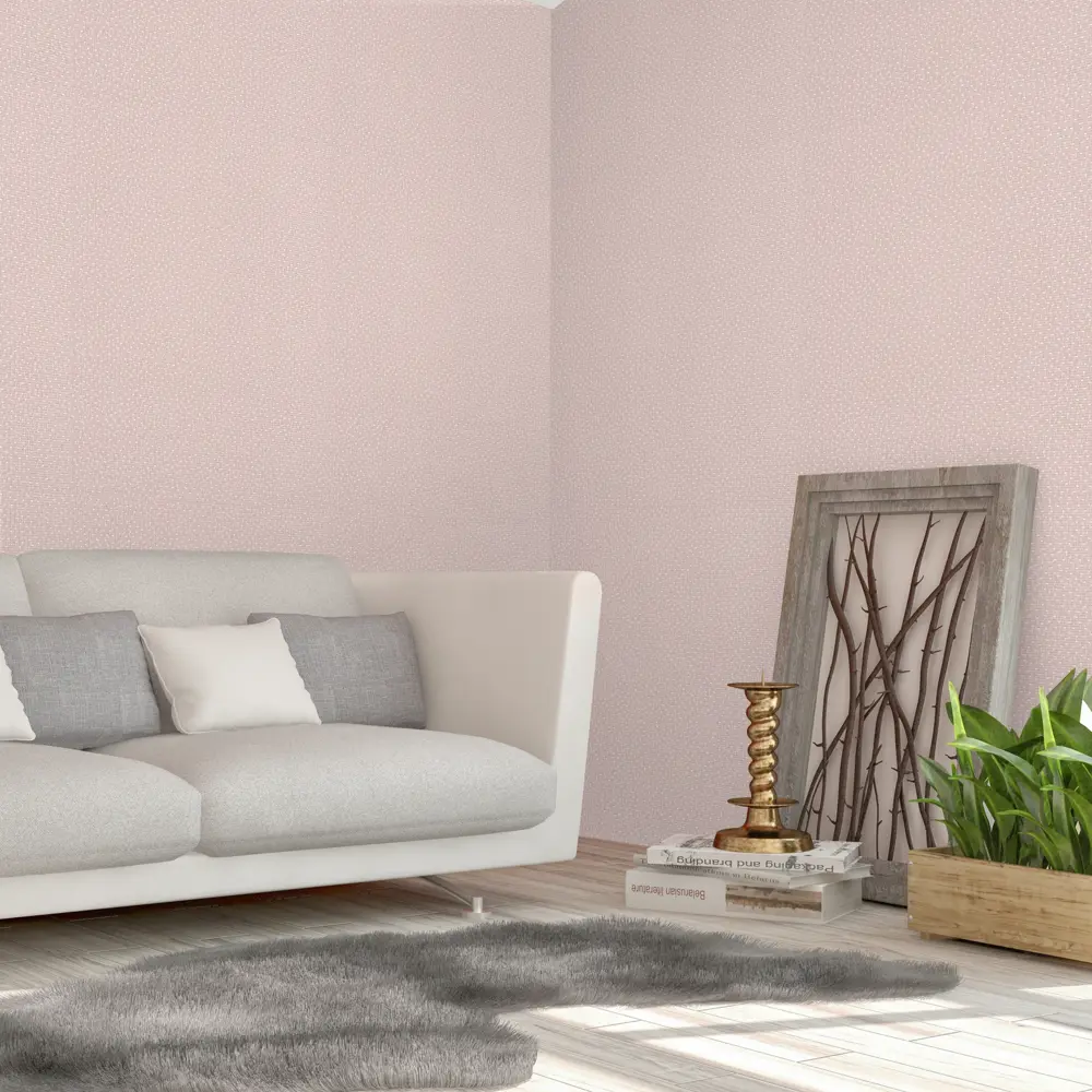 Обои флизелиновые Inspire Maxence Bistro 5 розовые 1.06 м STLM-2118600 - Вид №3