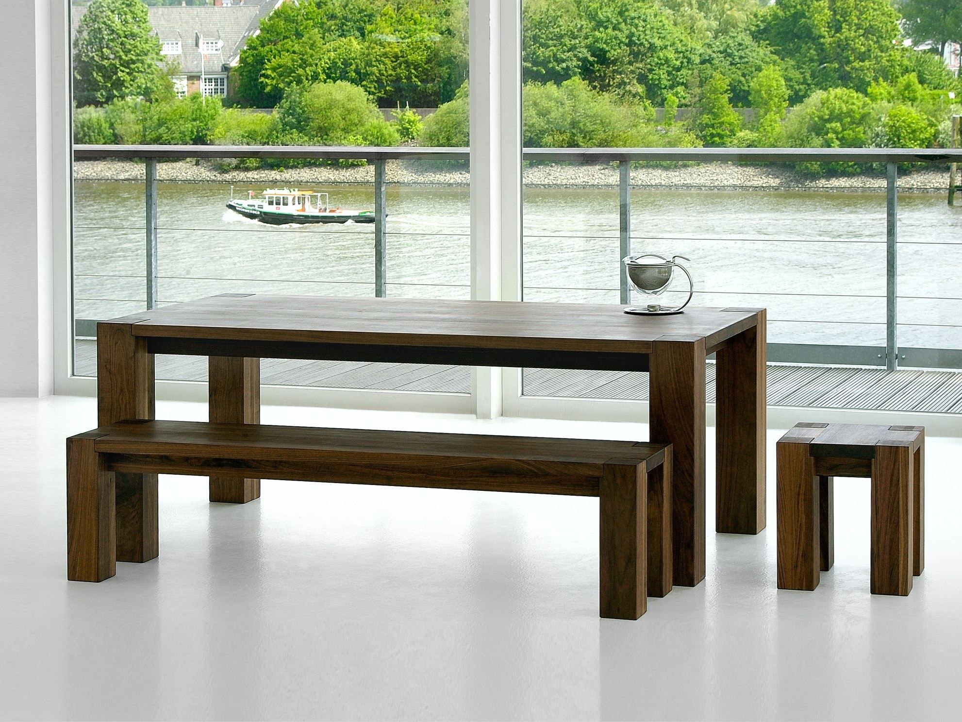 Раздвижной стол из массива дерева Vitamin Design ARCH-00145526 - Вид №7