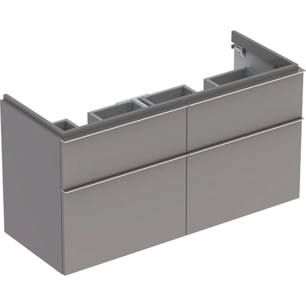 840522000 Шкафчик для двойной раковины Geberit iCon, с четырьмя выдвижными ящиками Geberit 