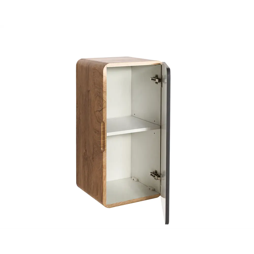 Шкаф для ванной Окинава подвесной 35x70 см цвет графит Santreyd STLM-2015873 - Вид №1