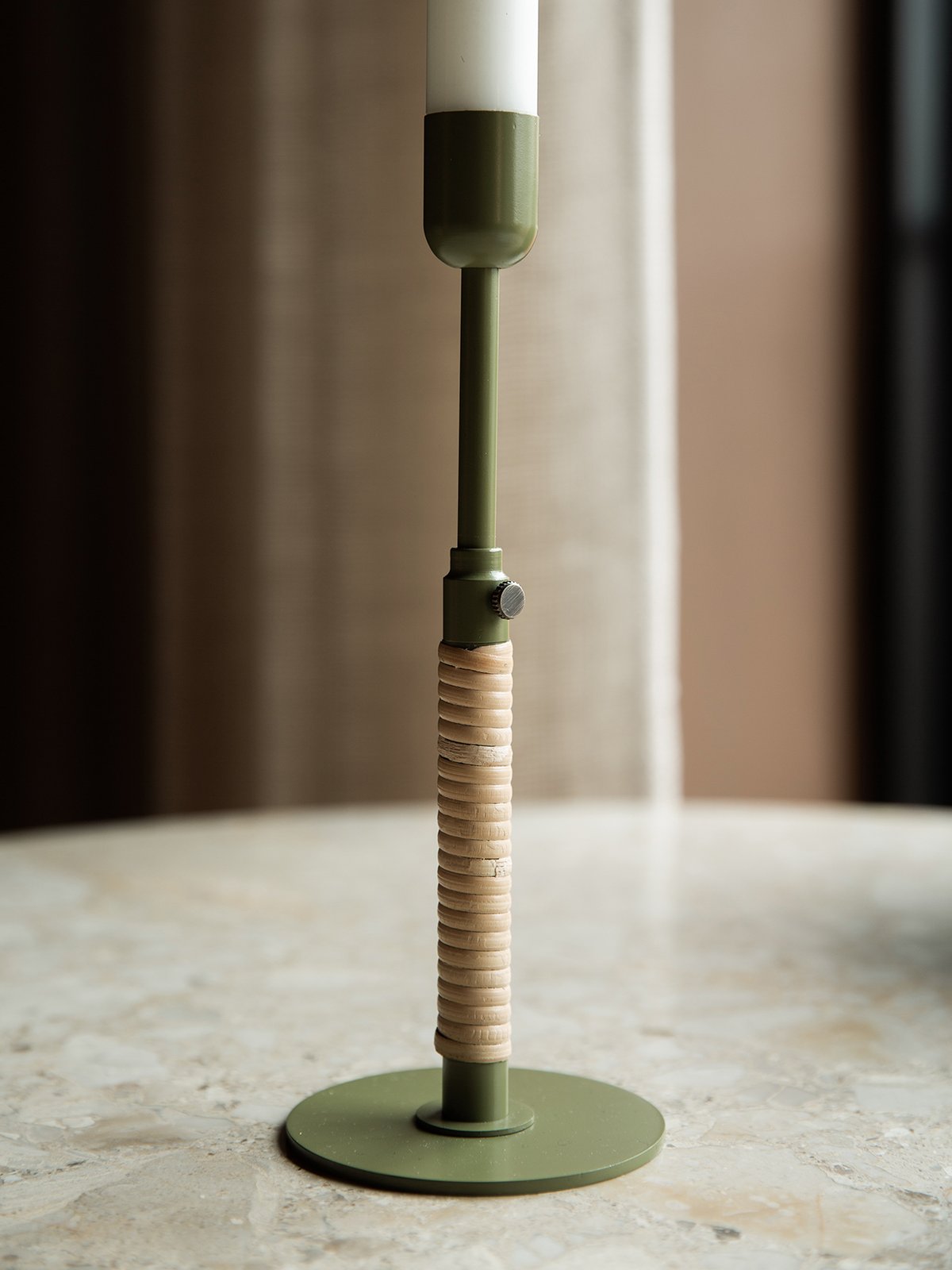 4708429 MENU Подсвечник Duca Оливково-зеленый  - Вид №5