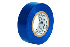 15848494 Изолента акрил, 9 м, ширина 19 мм, синяя M-22Z 13514 Truper