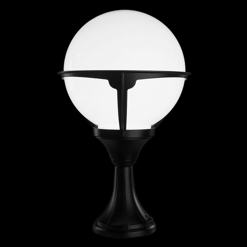 Уличный светильник черно-белый 45 см Arte Lamp Monaco A1494FN-1BK ARTE LAMP MONACO 00-3898565 Белый;черный - Вид №2