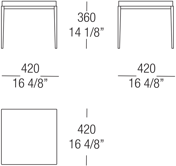 MisuraEmme Квадратный мраморный журнальный столик Atelier sun-id-1358552 - Вид №10